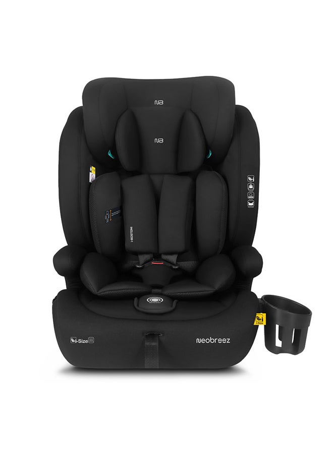 neobreez I-Bostoni Universal 3 In 1 Children‘S I-Size Deep Toddler Child Car Seat,  Ecer129, Group 1/2/3,  High Back Booster Seat,  Adjustable Headrest, 3-Point Safety Belt  (9-36 Kg, 76-150 Cm, 15M To 12Yrs)  - Image 1