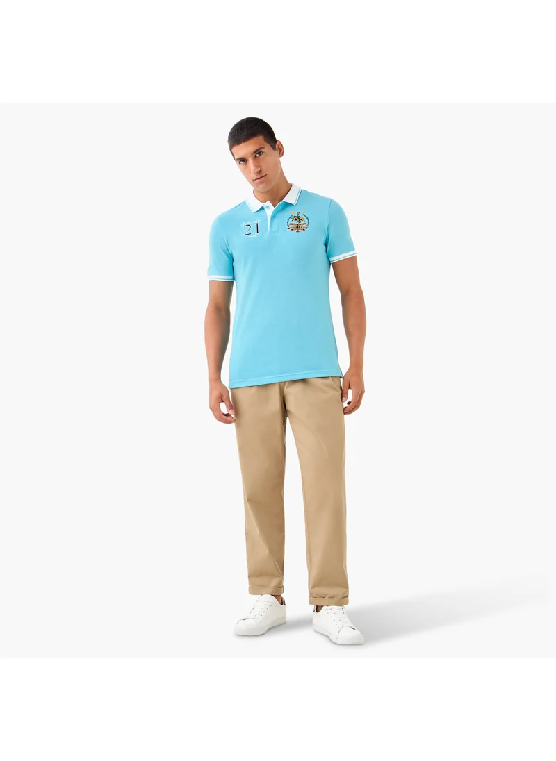 سبلاش فيڤ Embroidered Polo T-shirt
