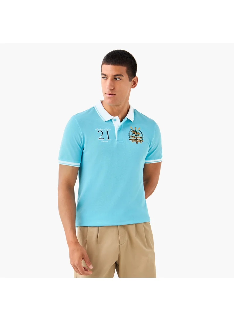 سبلاش فيڤ Embroidered Polo T-shirt