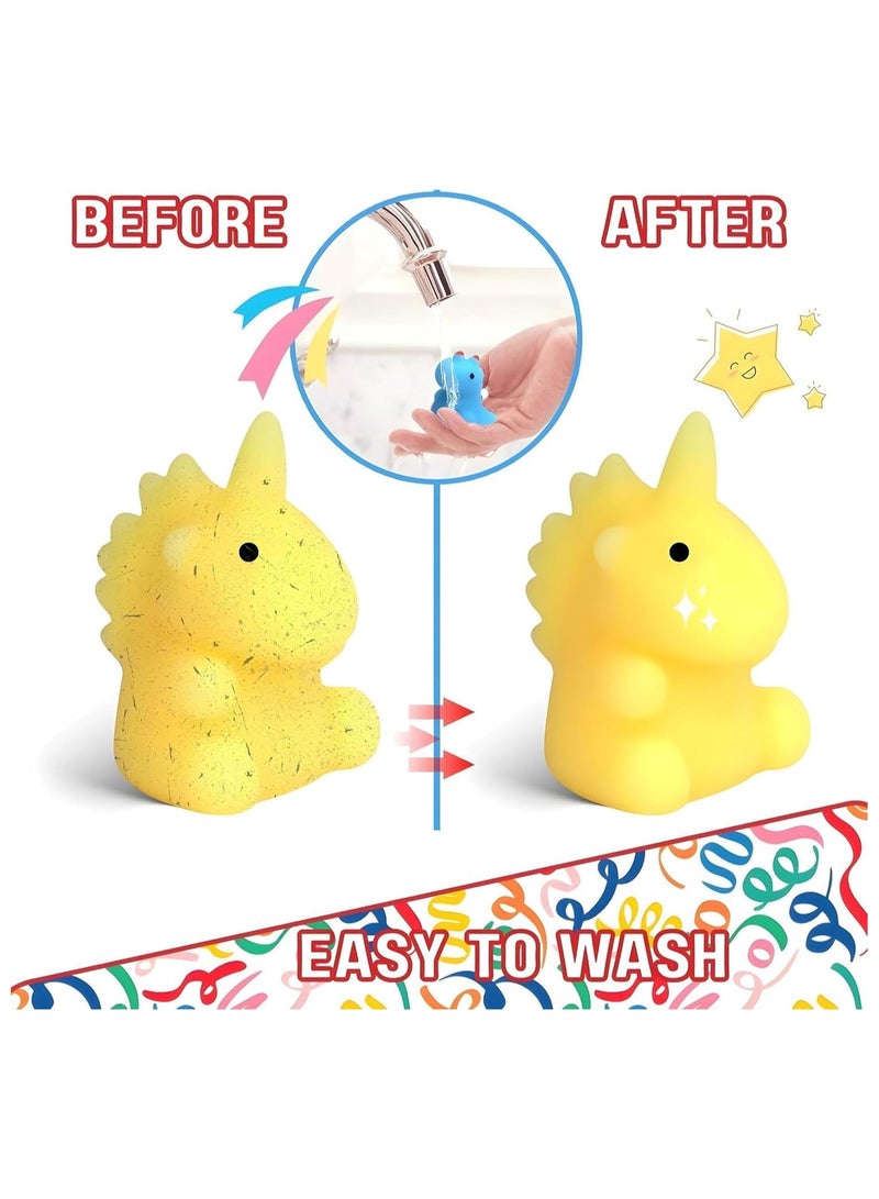 Ibecare Mochi Squishy Toys | Party favors for kids! birthday giveaways or return gifts for Birthday party kids | mini toys | goodie bags pinatas stocking fillers (48 Pcs Bucket) - Image 4