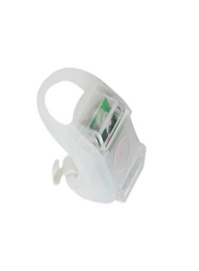 Futaba Silicone Bicycle Handlebar Frame Warning Light - White - Image 4