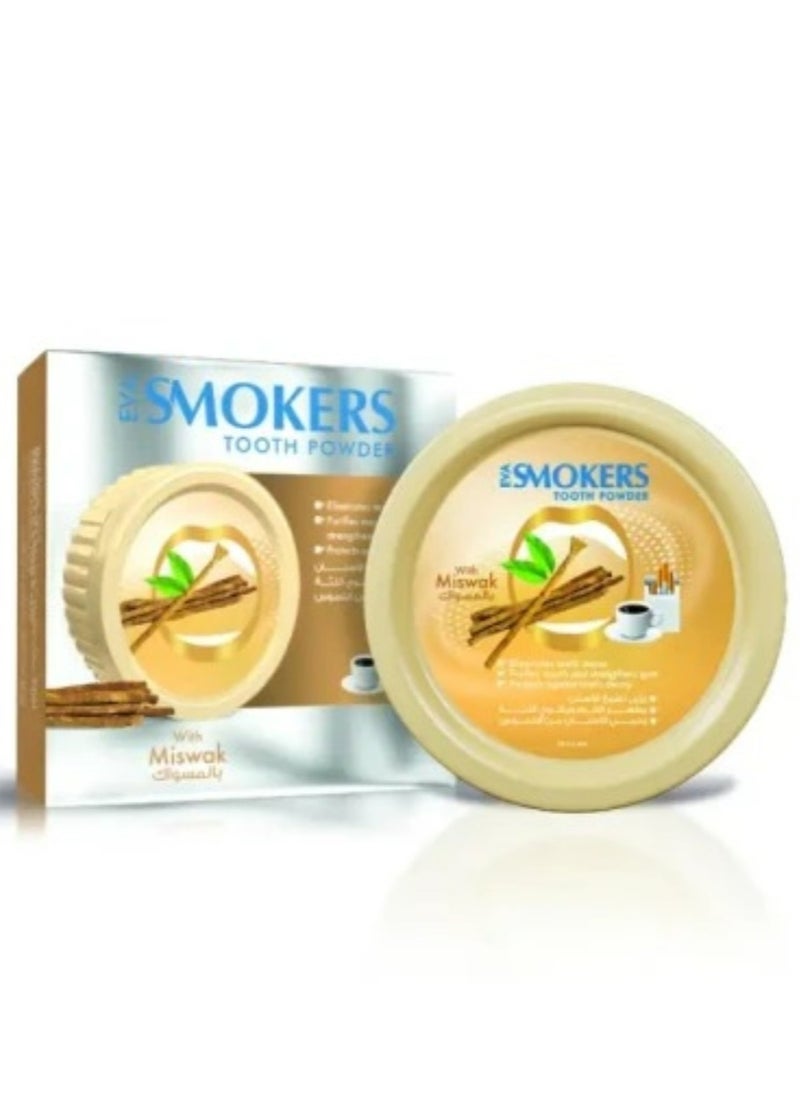 Eva - Smokers Tooth Powder With Miswak 40g - Image 1