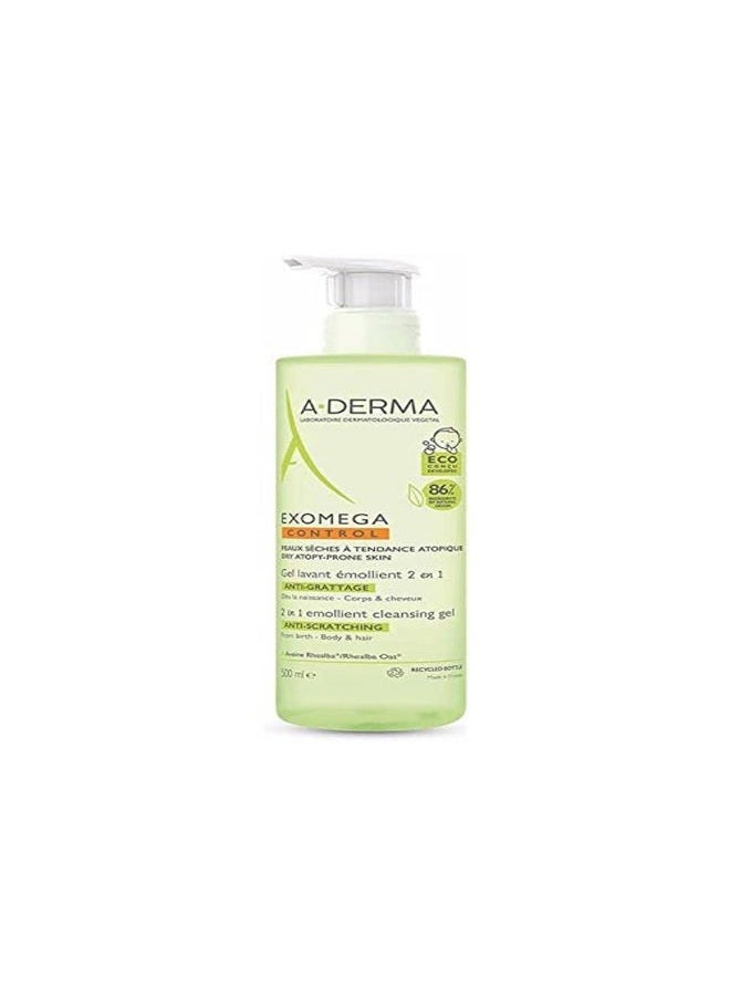 A-DERMA Aderma Exomega Gel Emoliente 2 En 1 500M 