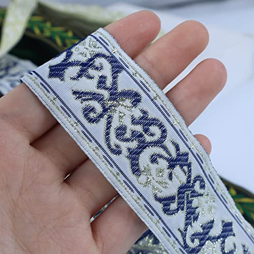 AIETSYEI Boho Jacquard Ribbon 10 Yards Embroidery Jacquard Trim for Sewing, Handmade Bag, Clothing Decoration AIETSYEI - Image 2