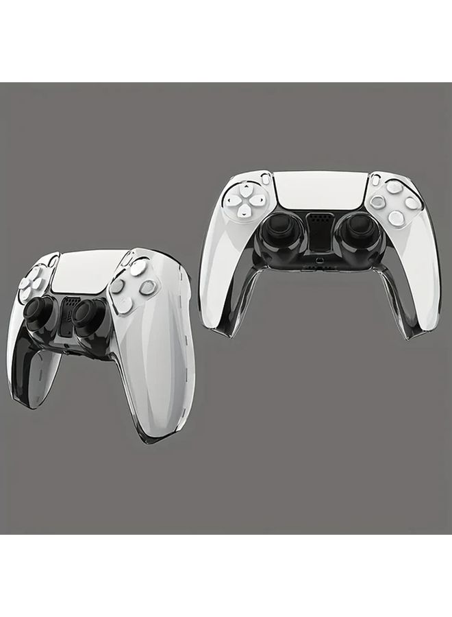 حافظة شفافة زرقاء كريستال لجهاز PS5، إكسسوارات ألعاب شفافة - Image 4