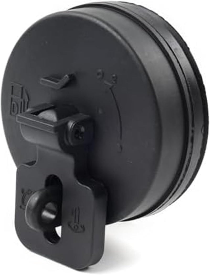 QASULER Black Diesel Fuel Tank Cap for Excavators - Image 3