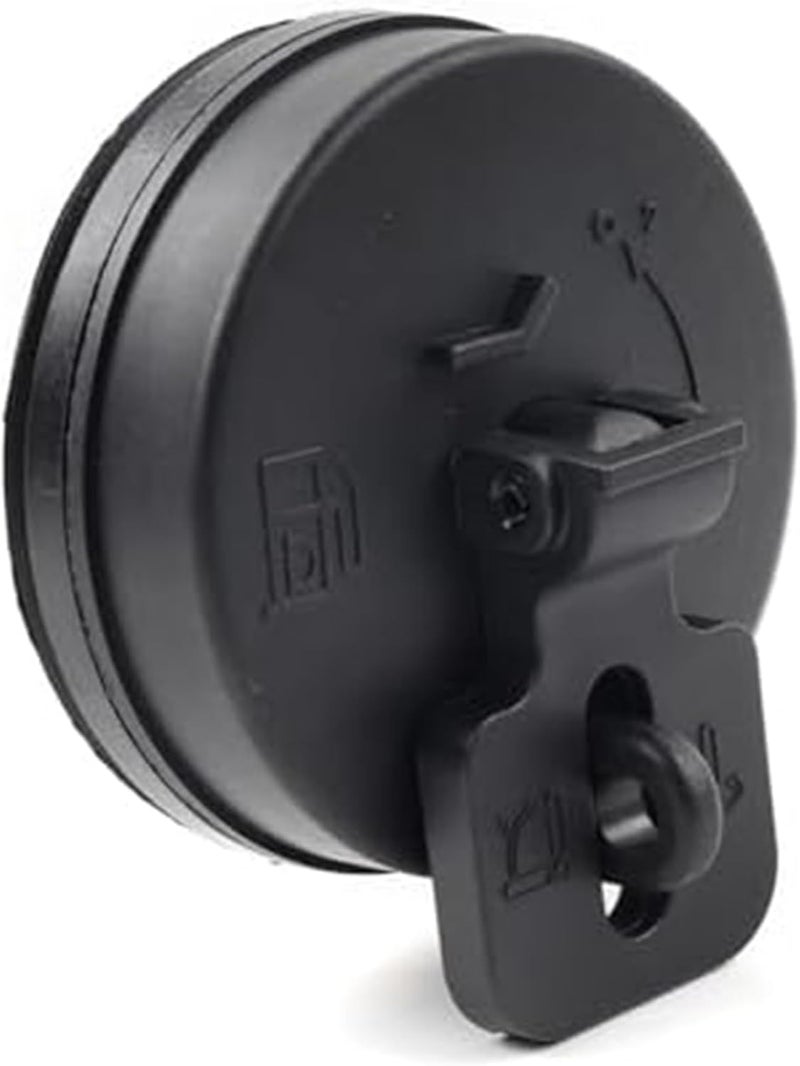 QASULER Black Diesel Fuel Tank Cap for Excavators - Image 4