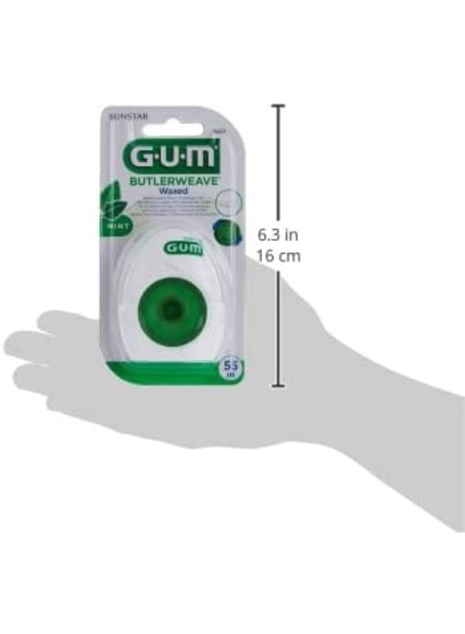 Gum Butlerweave Dental Floss Mint 1 Pc - Image 5