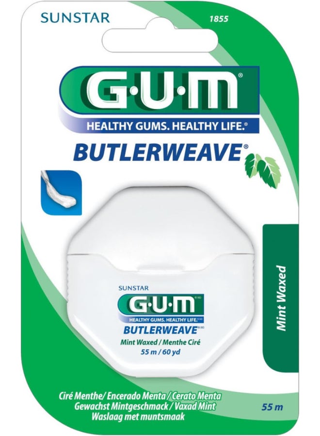Gum Butlerweave Dental Floss Mint 1 Pc - Image 2