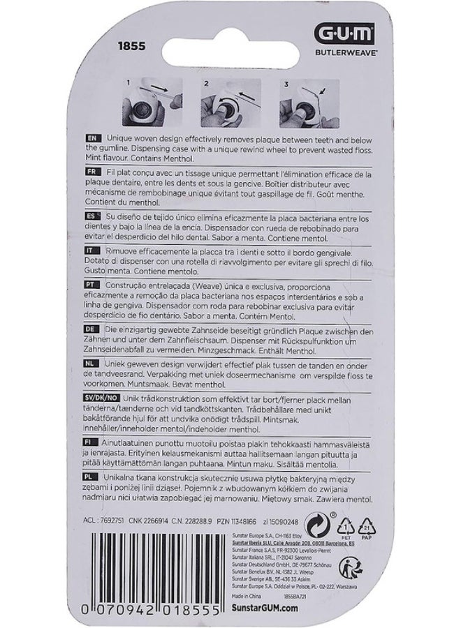 Gum Butlerweave Dental Floss Mint 1 Pc - Image 4