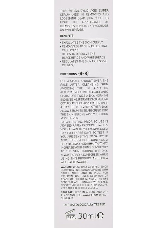 Bio Balance Biobalance Superserum Beta Solution, Pure Salicylic Acid 2%, Natural Product - Image 3