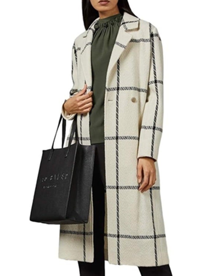 Ted Baker Ted baker wxb soocon crosshatch large women's shoulder tote bag handbag black  - Image 2