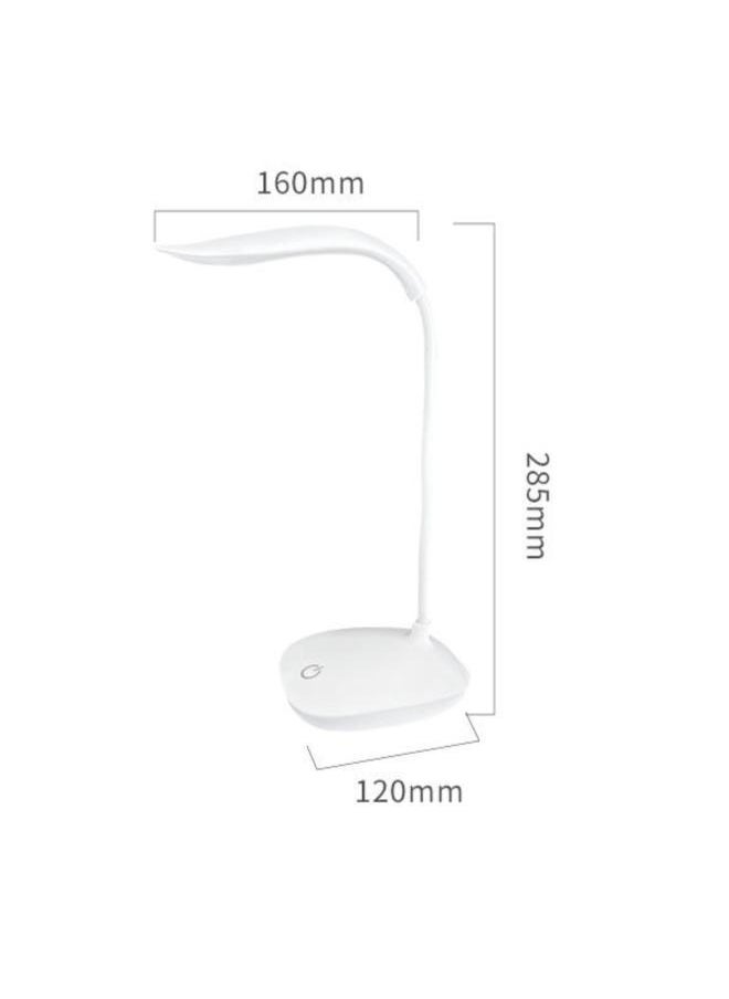 Generic Dimmable LED Desk Light Touch Sensor Table Bedside Reading Lamp USB Rechargeable  - Image 2