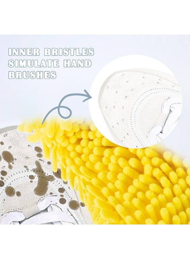 حقيبة غسيل الأحذية: أكياس غسيل للأحذية تناسب الغسالات والمجففات - 2 قطعة من حقيبة تنظيف الأحذية الرياضية والتنس القابلة لإعادة الاستخدام - Image 5