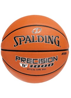 SPALDING Precision TF-1000 High-Quality Indoor Basketball Orange and Black 29.5 Inch 77524  - Image 1
