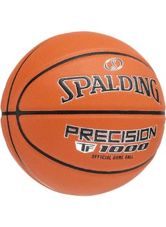 SPALDING Precision TF-1000 High-Quality Indoor Basketball Orange and Black 29.5 Inch 77524  - Image 2