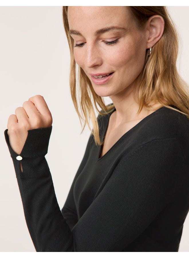 GERRY WEBER V-Neck Long Sleeve Pullover  - Image 5