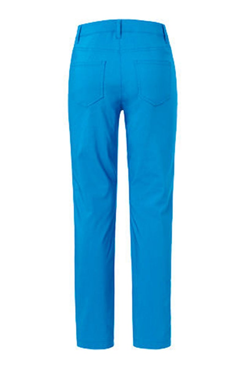 Tchibo Women Skinny Leg Plain Pants, Blue - Image 3