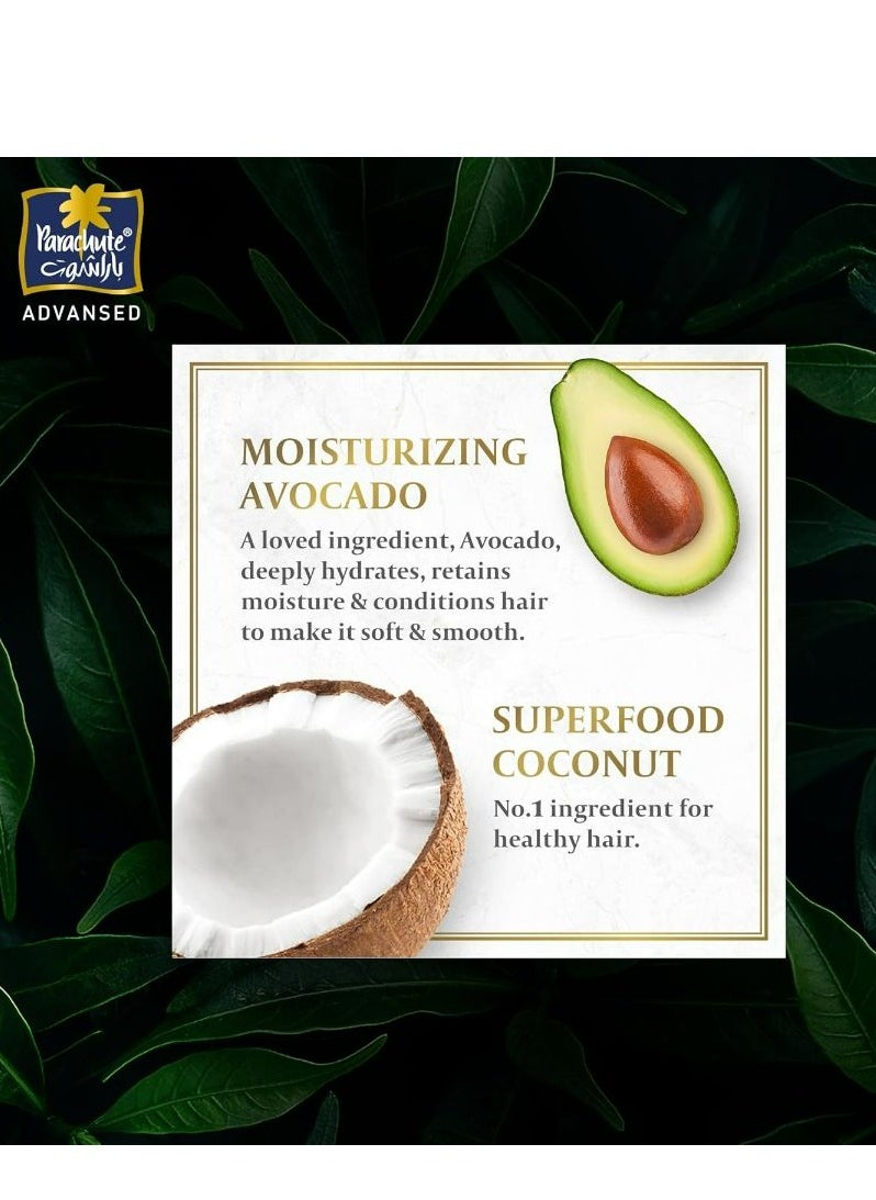Parachute Daily Moisture Shampoo with Avocado and Coconut 340 ML  - Image 2