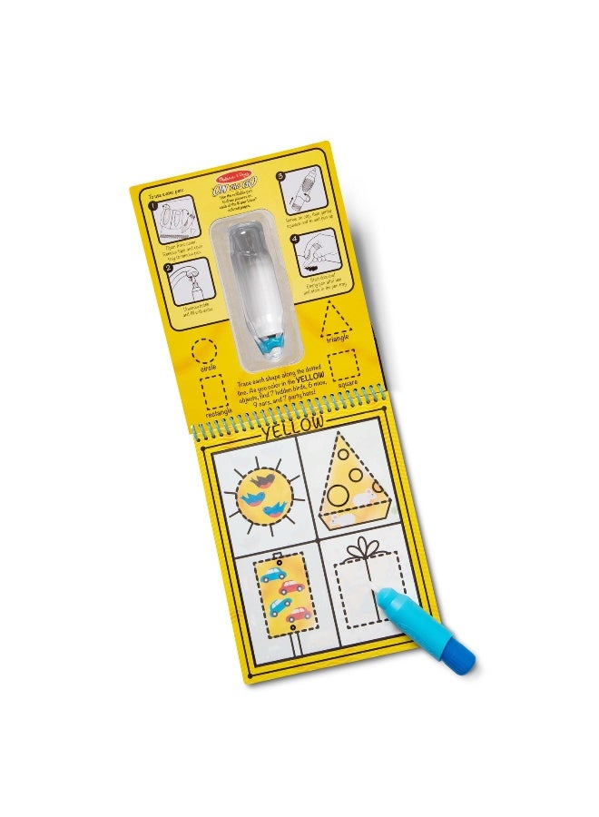 Melissa & Doug ملايسا ودوج على الطريق واو الماء! لوحة الكشف عن الماء - الألوان والأشكال (غلاف صلب) - Image 3