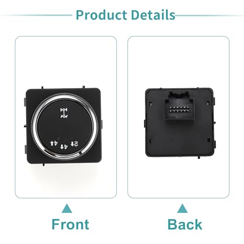 ACROPIX 4WD Four Wheel Drive Switch 4X4 Selector Switch Fit for Chevrolet Silverado 1500 2500 HD for GMC Sierra 1500 - Pack of 1 - Image 5