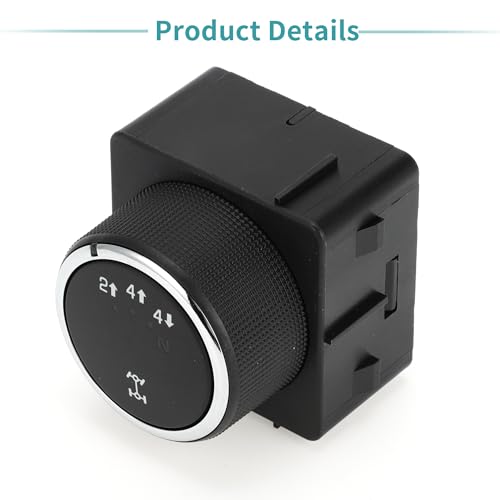 ACROPIX 4WD Four Wheel Drive Switch 4X4 Selector Switch Fit for Chevrolet Silverado 1500 2500 HD for GMC Sierra 1500 - Pack of 1 - Image 3