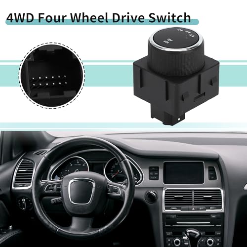 ACROPIX 4WD Four Wheel Drive Switch 4X4 Selector Switch Fit for Chevrolet Silverado 1500 2500 HD for GMC Sierra 1500 - Pack of 1 - Image 2