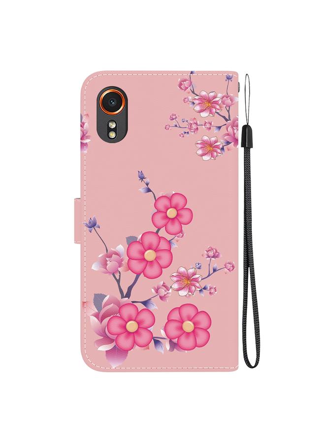 اس-توب جراب هاتف جلدي بتصميم كريستالي ملون لهاتف Samsung Galaxy Xcover7 - Image 3