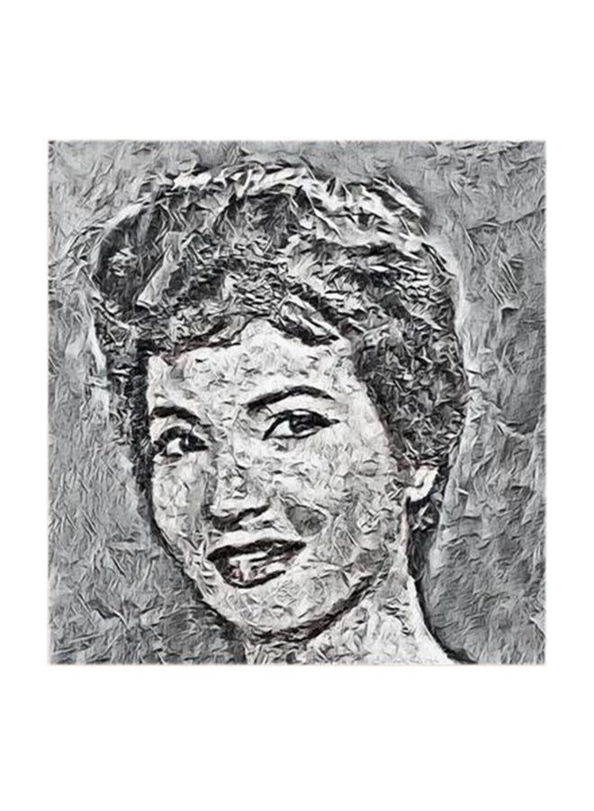 RYN Shadia MDF Wall Art Multicolour 30x30centimeter - Image 2