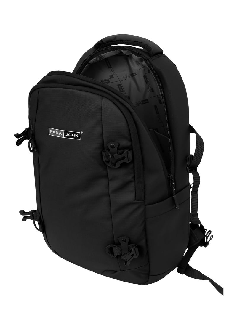 PARAJOHN Para John Trekcore 19 Inch Polyester Backpack Bag With Trolley Sleeve, Back Pocket & Spacious Travel Design - Image 5