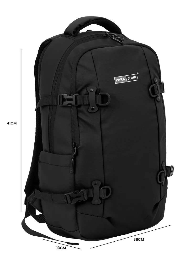 PARAJOHN Para John Trekcore 19 Inch Polyester Backpack Bag With Trolley Sleeve, Back Pocket & Spacious Travel Design