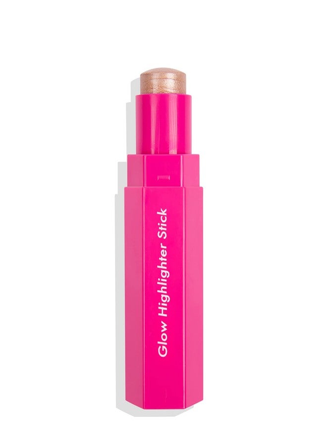 ModelCo Glow Highlighter Stick - Hydrating, Creamy Texture - Buildable And Long-Wearing Formula - Creates A Natural, Radiant Finish - Melts Into The Skin For Instant Radiance - Champagne - 0.158 Oz - Image 1