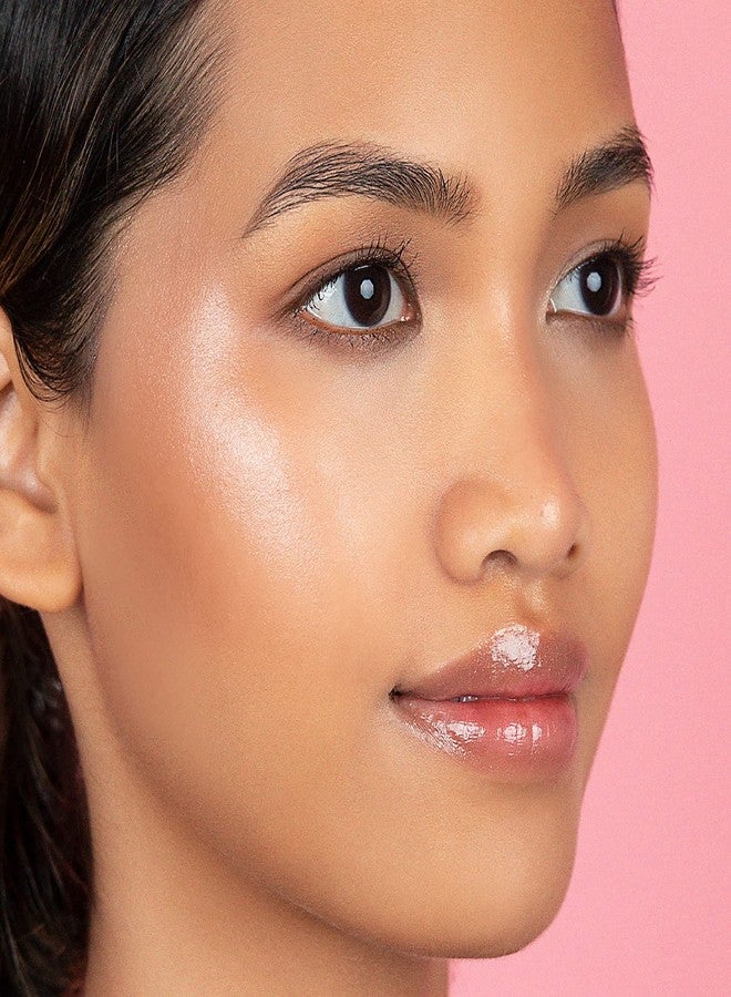 ModelCo Glow Highlighter Stick - Hydrating, Creamy Texture - Buildable And Long-Wearing Formula - Creates A Natural, Radiant Finish - Melts Into The Skin For Instant Radiance - Champagne - 0.158 Oz - Image 4