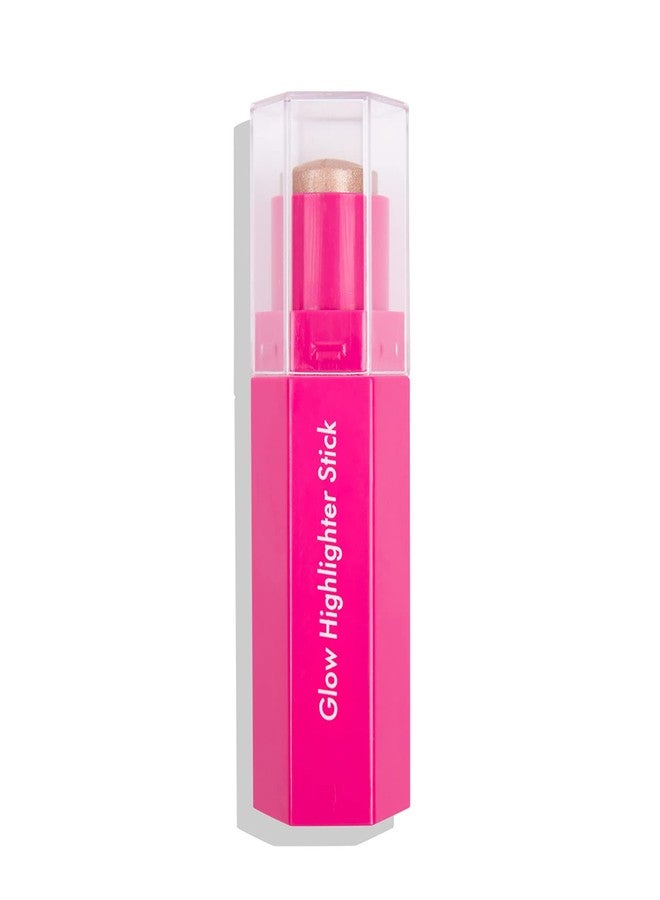 ModelCo Glow Highlighter Stick - Hydrating, Creamy Texture - Buildable And Long-Wearing Formula - Creates A Natural, Radiant Finish - Melts Into The Skin For Instant Radiance - Champagne - 0.158 Oz - Image 2