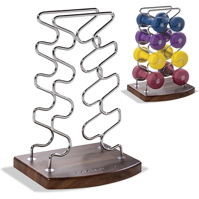 Marcy STRENGTH TRAINING DUMBBELL RACK, WIRE FRAME MINIMALIST DUMBBELL STORAGE - Image 4