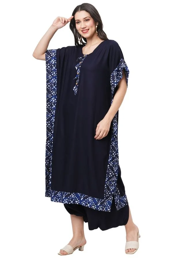 #بي Kaftan With Dhoti Set