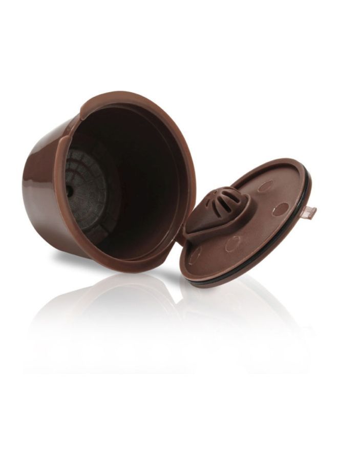 NIBEMINENT Refillable Dolce Gusto Coffee Filter Brown 54x35millimeter  - Image 2