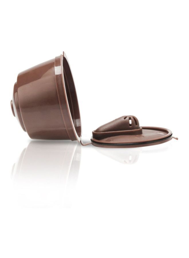 NIBEMINENT Refillable Dolce Gusto Coffee Filter Brown 54x35millimeter  - Image 3