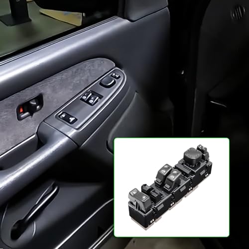 KUTTOLE 15883318 Front Driver Side Master Power Window Switch for 2003-2007 Chevrolet Silverado 1500 2500 3500 HD Classic, GMC Sierra 1500 2500 3500 HD Classic, Replaces DWS-226 Master Control Switch - Image 3