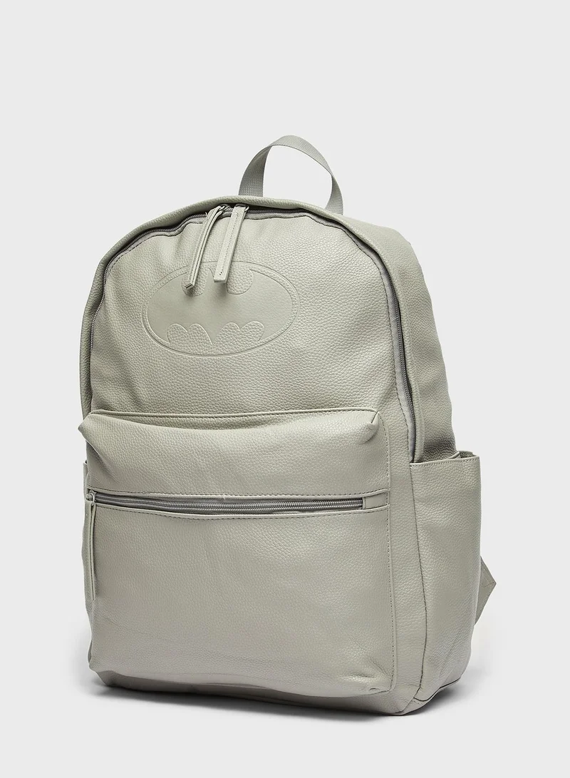 SP Characters Batman Logo Detail Backpack