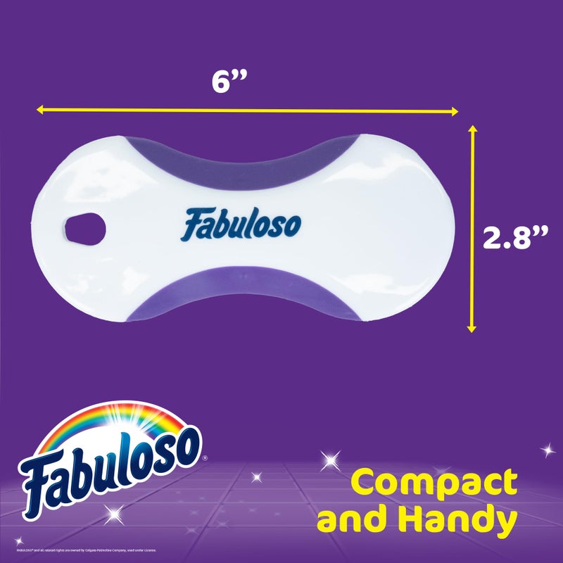 Fabuloso Hand-Held Scrub Brush â€“ Easy Grip Scrubbing Brush for Showers, Floors, and More - Image 5