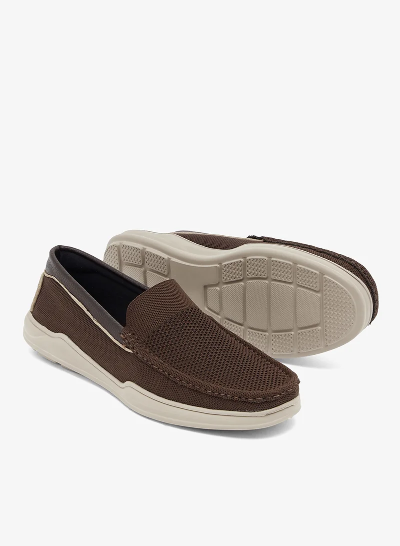 Robert Wood Knitted Loafers