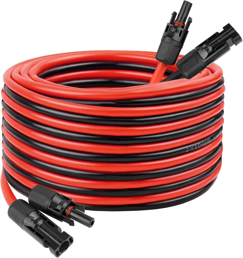 Kimbluth Solar Extension Cable 10AWG 25FT - Image 1