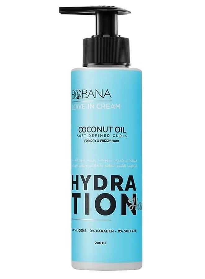 Leave-in Cream with Coconut Oil 200ml