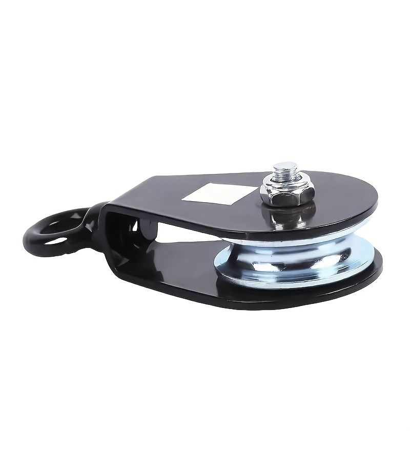 0.1 Ton Heavy Duty Stainless Steel Pulley Set Silent Bearing U Groove - Image 2