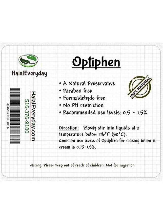 HalalEveryDay Oil Soluble Natural Preservative (Optiphen) - 4 Oz - Broad Spectrum- Paraben-Free - Formaldehyde Free - Great for Making soap, Lotion, Cream, Lip Balm etc. 