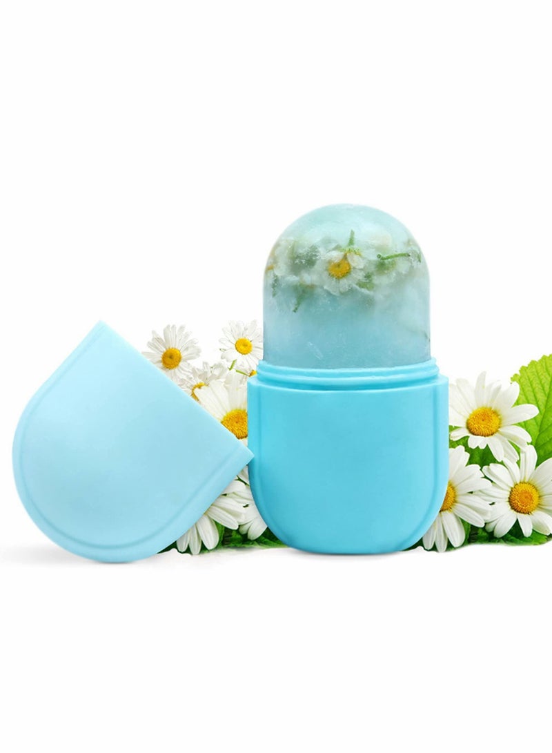 Excefore Silicone Ice Tray Face Massager, Skin Care Tool Used to Firm and Sculpt the Face, Eliminate Under Eye Puffiness - Image 2