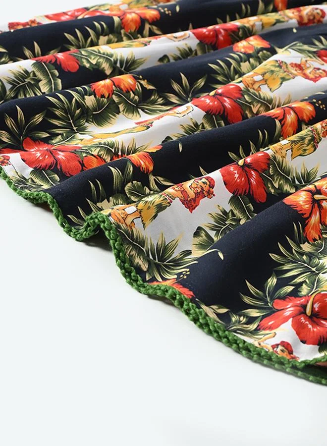 BELLA MODA Floral Print Dress