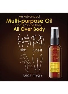 Qraa Namyaa Natural Science Body Toning/Sculpting Wonder Oil For Scars/Stretch Mark/Ageing/Uneven Skin Tone/Firming/Nourishment, 50 Ml  - Image 2