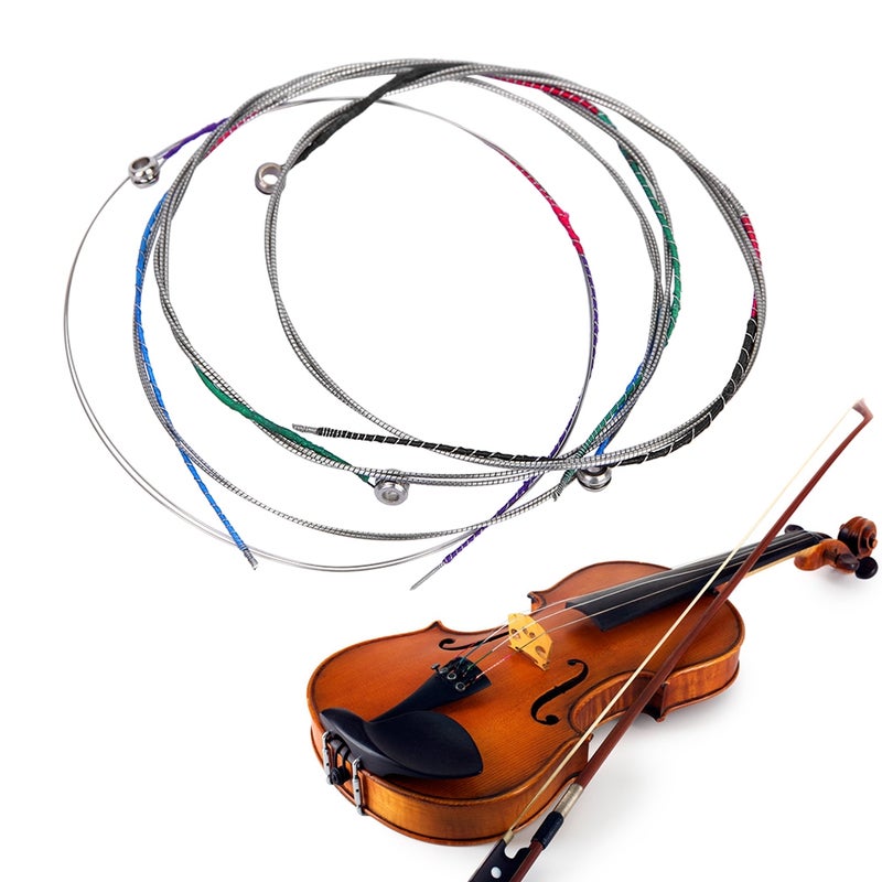 Full Set Violin Replacement Steel Strings E A D-G for 4/4 Violin Parts - Image 4